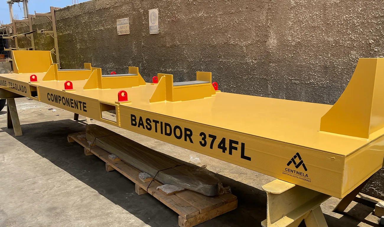 Base Traslado Componente Bastidor 374FL