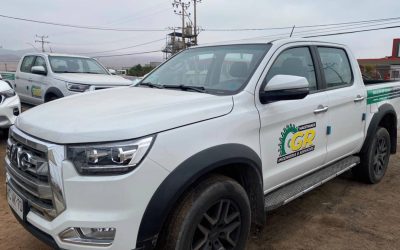 GR fortalece su flota con la adquisición de nuevas camionetas