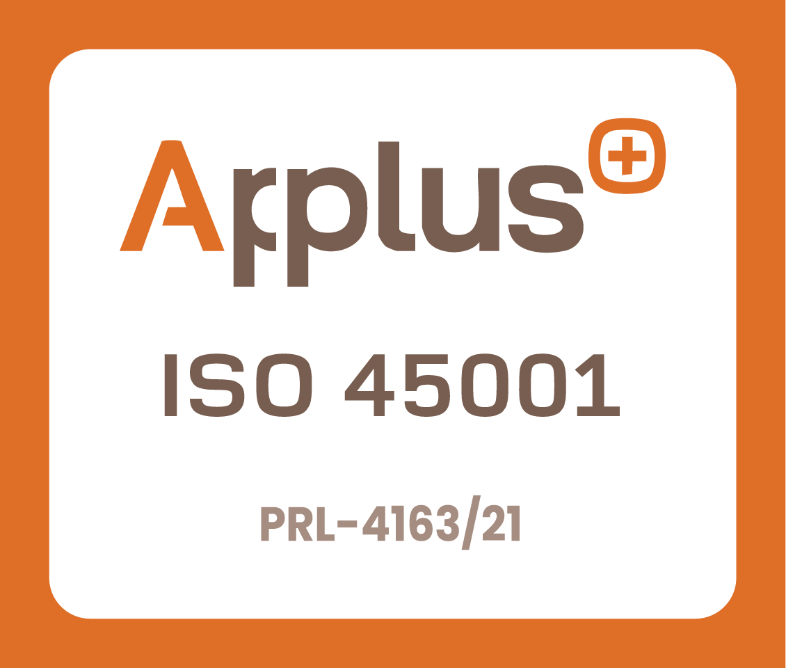 Certificación ISO 45001 (Seguridad y Salud Ocupacional - Applus+) Logo