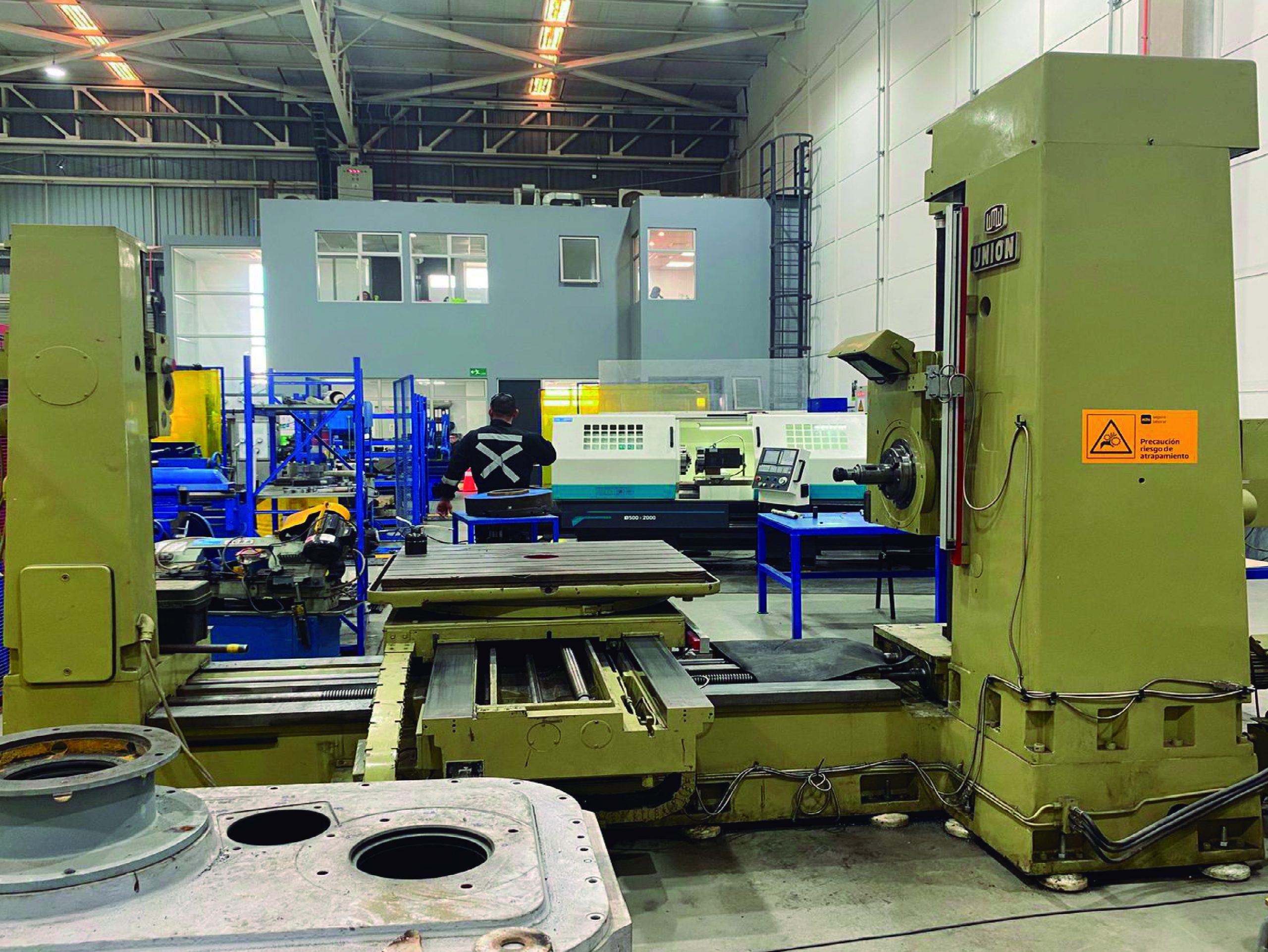 Reparación uña horquilla HELI